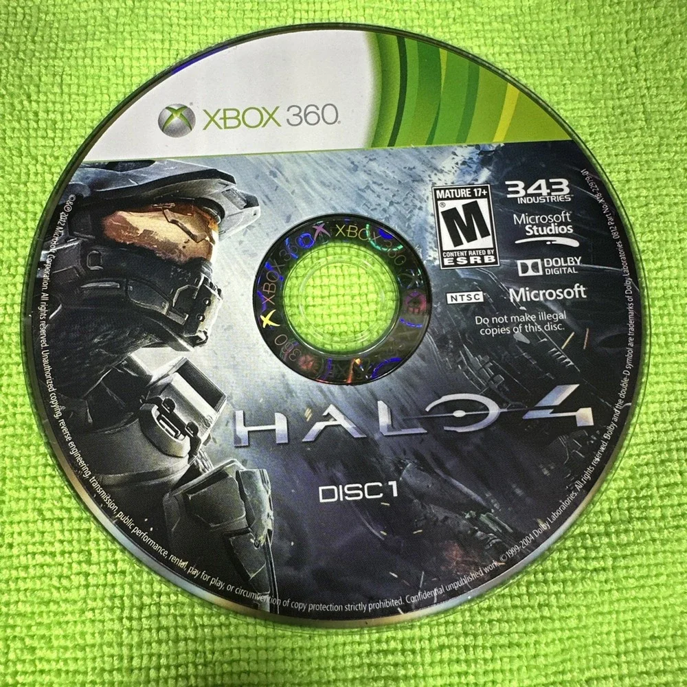 Halo 4 Xbox 360 Disc 1 Only